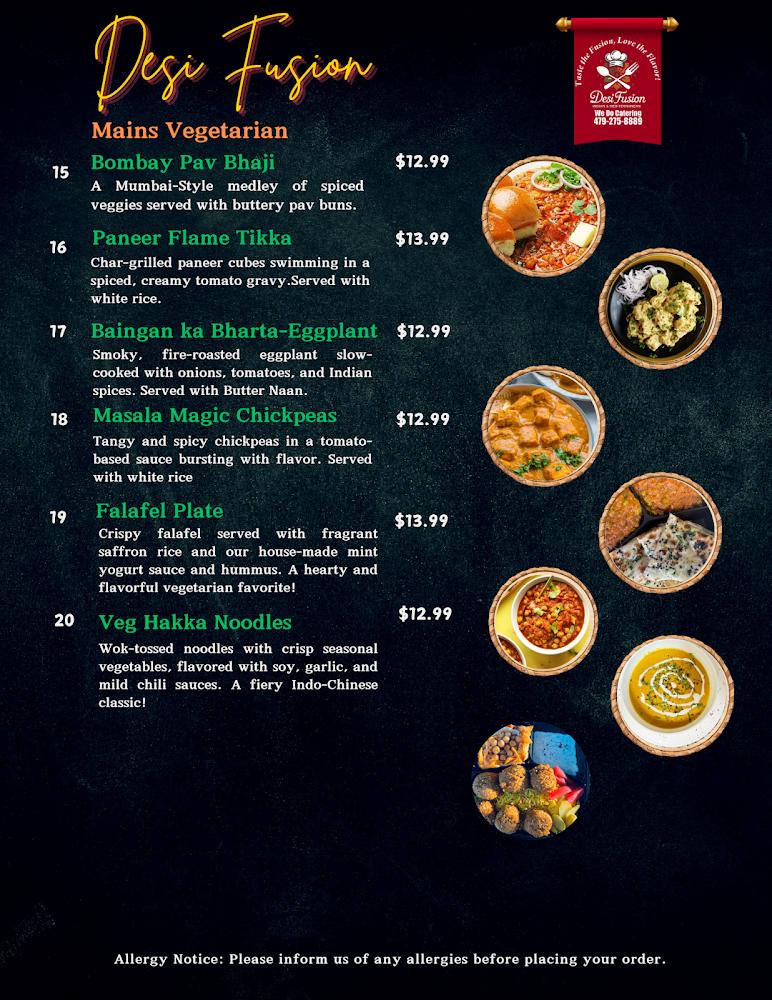 Desi Fusion Menu image 3