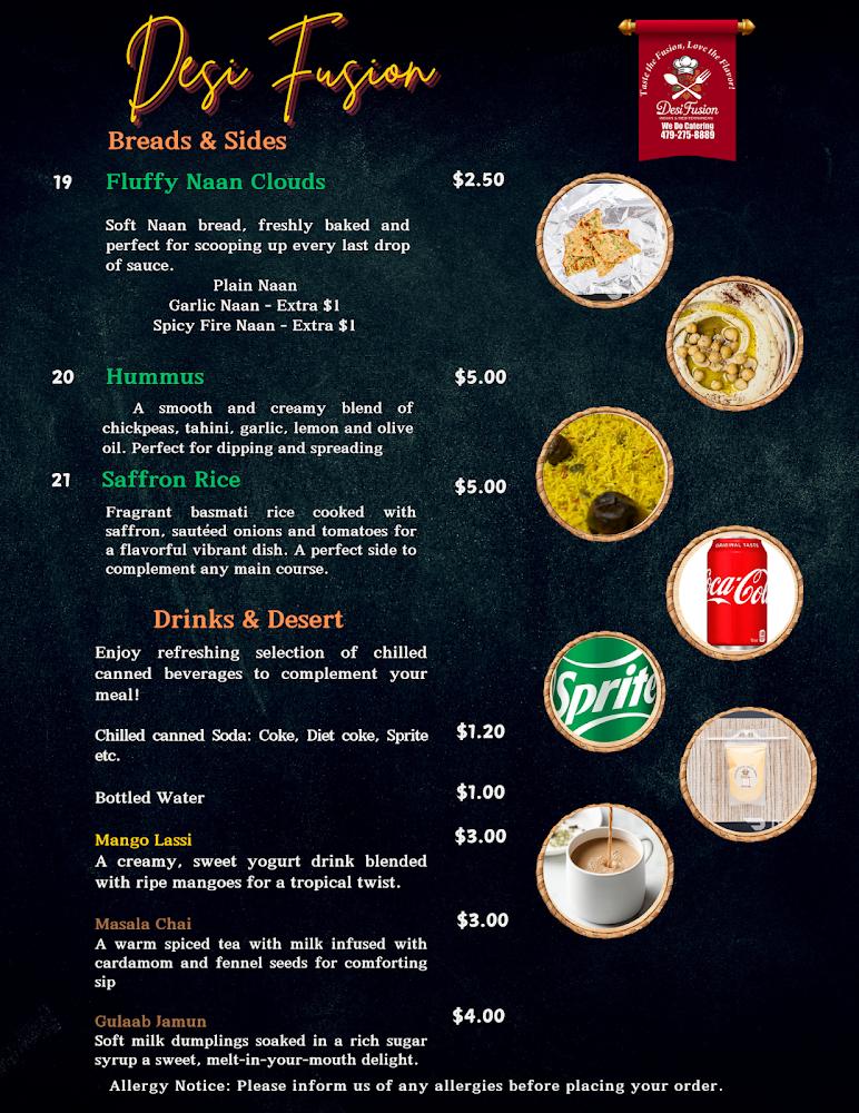 Desi Fusion Menu image 4
